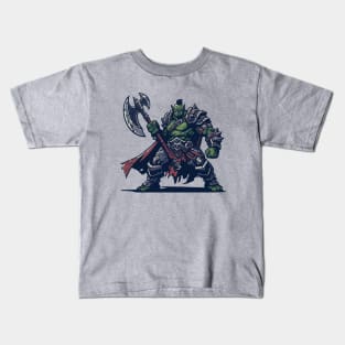 Orc Barbarian Kids T-Shirt